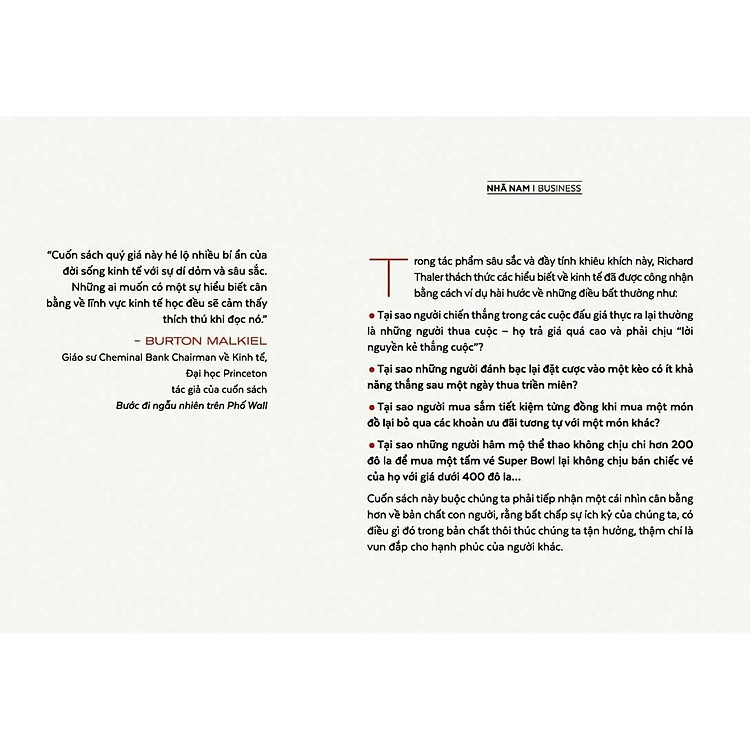 Lời Nguyền Kẻ Thắng Cuộc - Richard H. Thaler - Ảnh 2