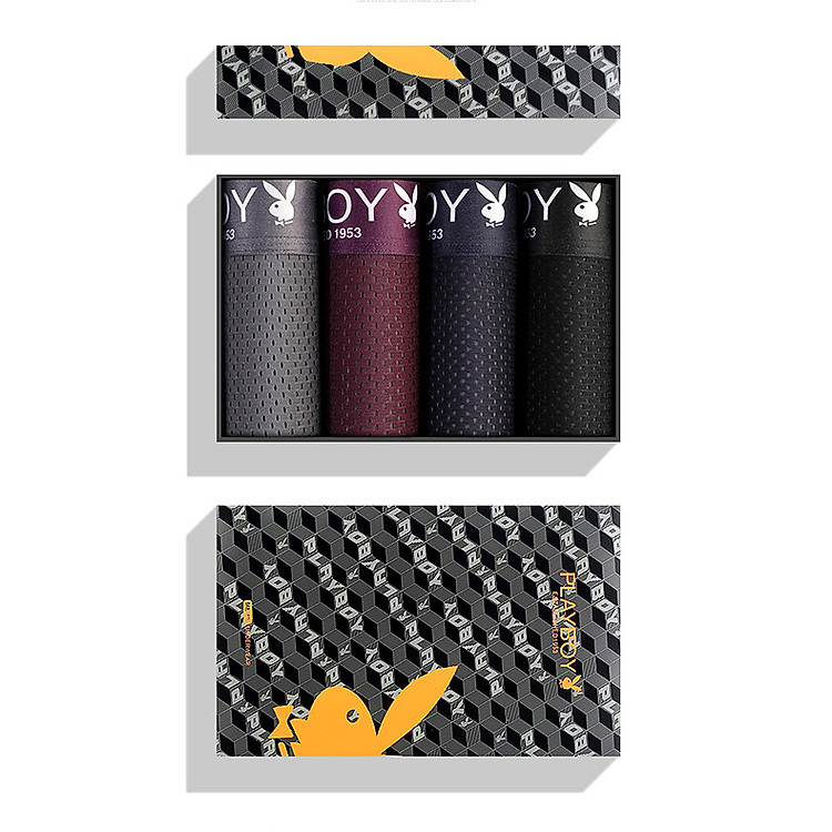 Combo 4 Quần Lót Nam Playboy