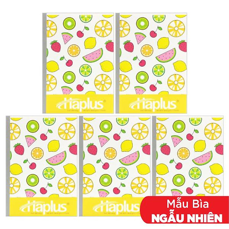 Bộ Tập Fruit Kẻ Ngang (200 trang, 5 tập)