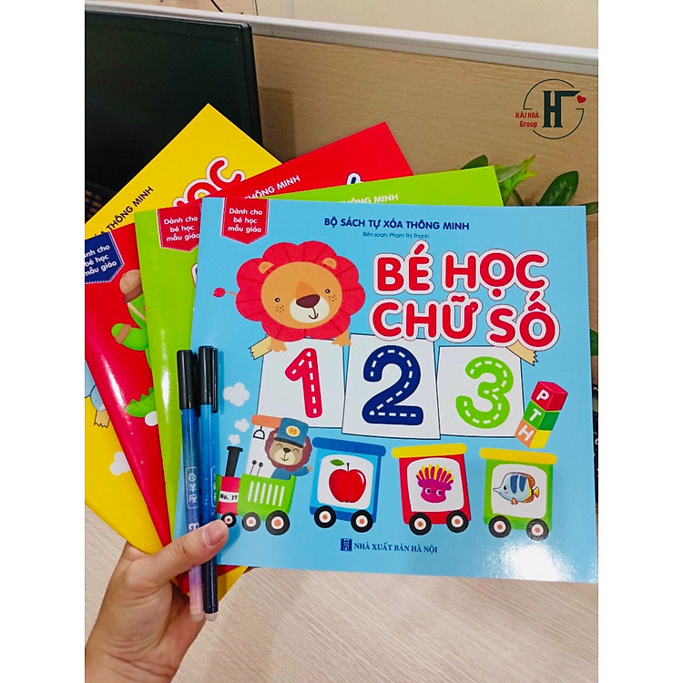 Combo 8 cuốn sách Tự Xoá Thông Minh cho bé - Ảnh 4