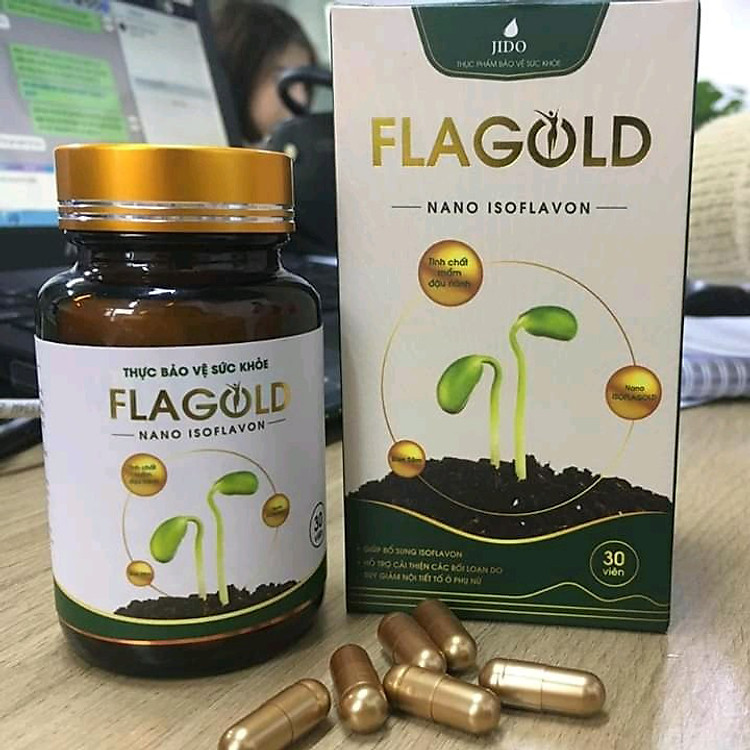 Combo 2 hộp Nano mầm đậu nành Flagold