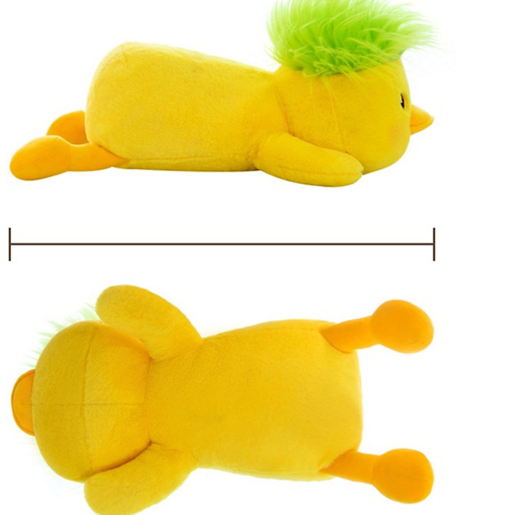 Mua Thú nhồi bông vịt vàng tóc xanh Chính hãng Tiết kiệm - Hình ảnh 4