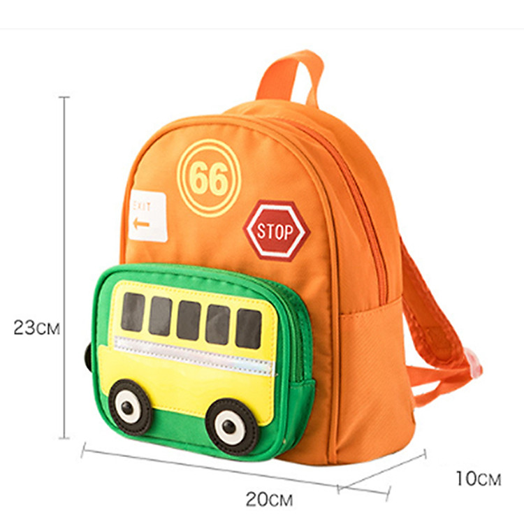 Ba lô học sinh cấp 1 BEE GEE HS1072 (Vàng) - Ảnh 4