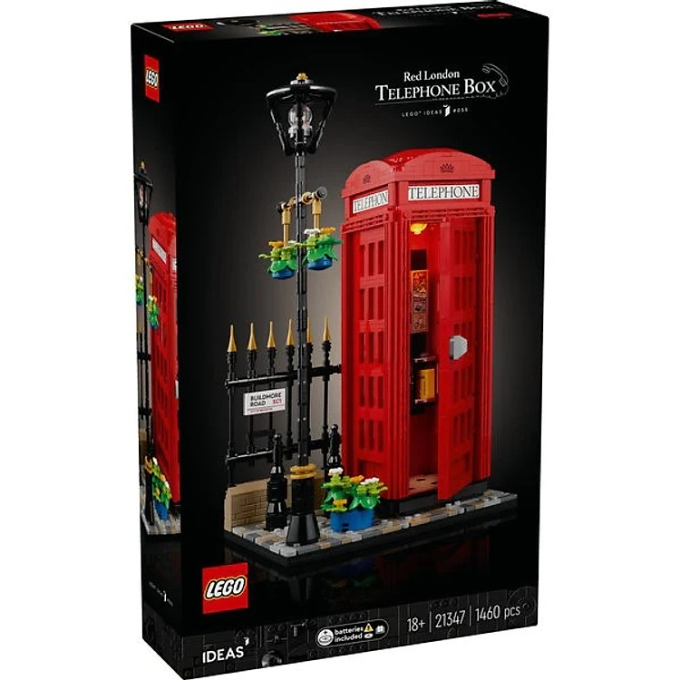 Mua LEGO 21347 - Buồng Điện Thoại London Chính hãng Giá tốt - Hình ảnh 2