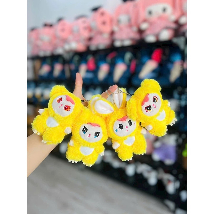 Mua Thú nhồi bông babythree dễ thương - Tím Chính hãng Tiết kiệm - Hình ảnh 4