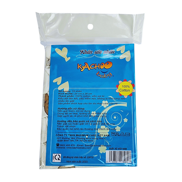 Mua Set 10 khăn sữa muslin cho bé Chính hãng Giá tốt - Hình ảnh 3