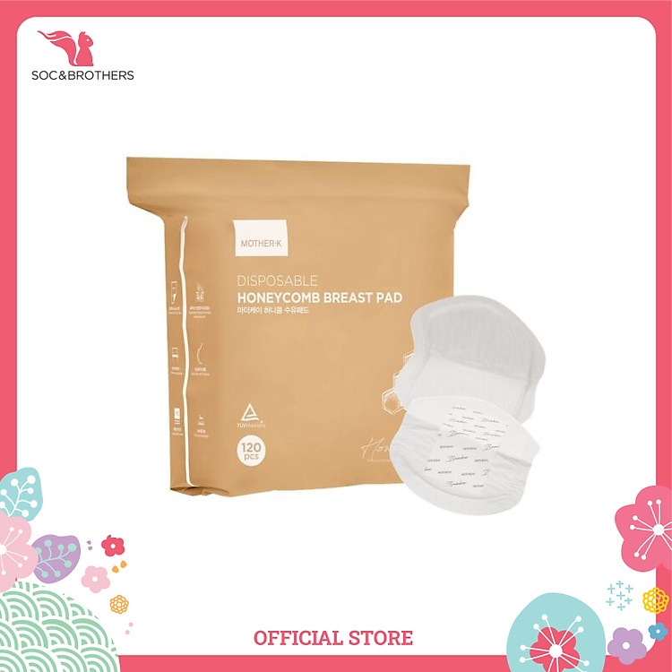 Lót thấm sữa tổ ong 3D Mother-K 120c Đảm bảo Tiết kiệm - Hình ảnh 2