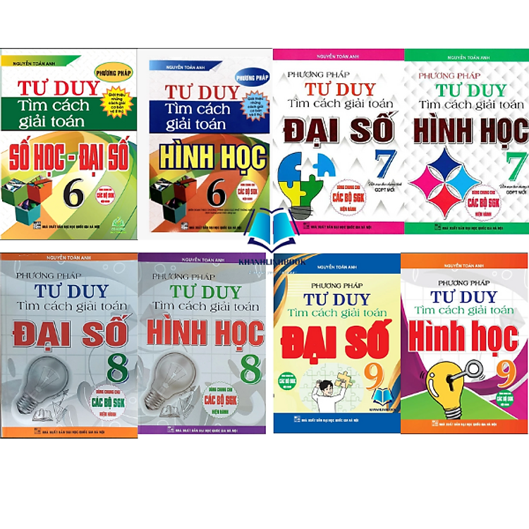 Phương Pháp Tư Duy Tìm Cách Giải Toán Lớp 6.7.8.9 (Đại số + Hình Học)