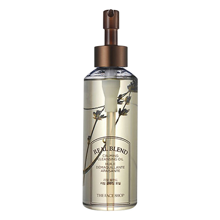 Dầu Tẩy Trang The Face Shop Real Blend Calming Cleansing Oil 30400546 (225ml)