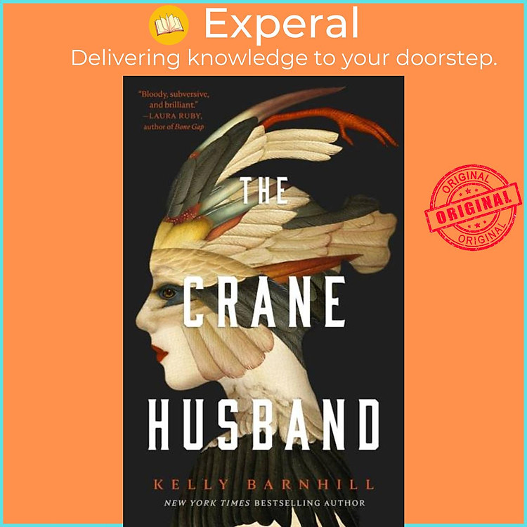 Sách - The Crane Husband by Kelly Barnhill (UK edition, hardcover)