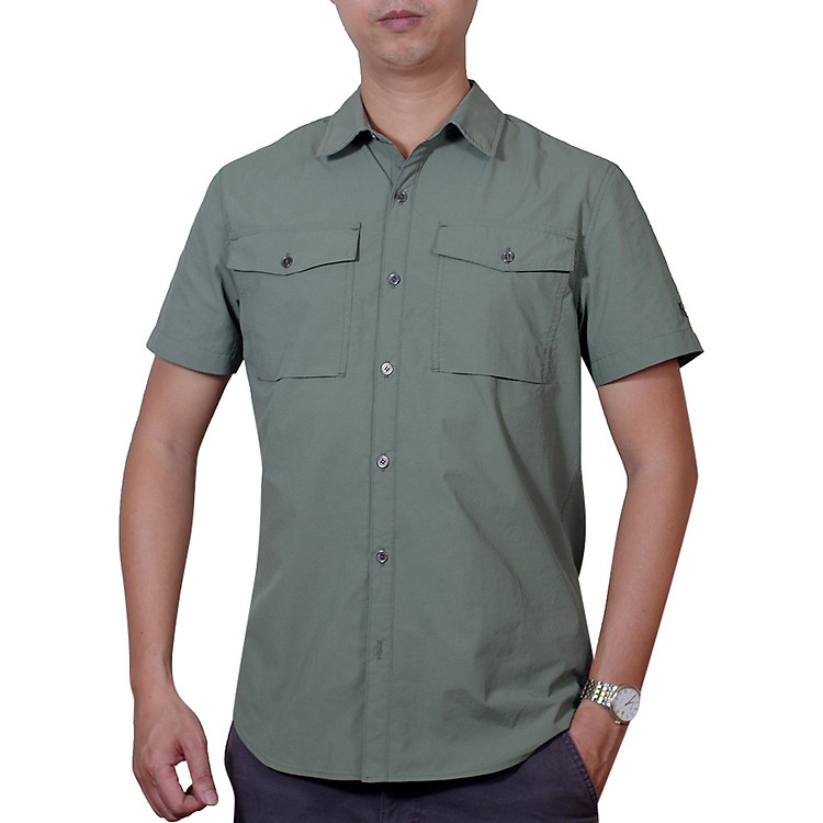 Áo Nam Sơ Mi Ngắn Tay KTOM K95