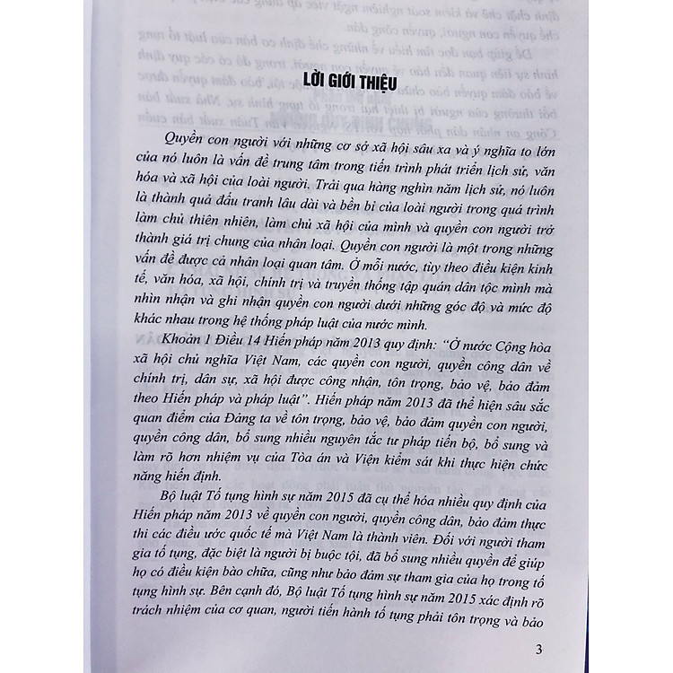 Pháp Luật Tố Tụng Hình Sự Với Việc Bảo Vệ Quyền Con Người - Ảnh 2