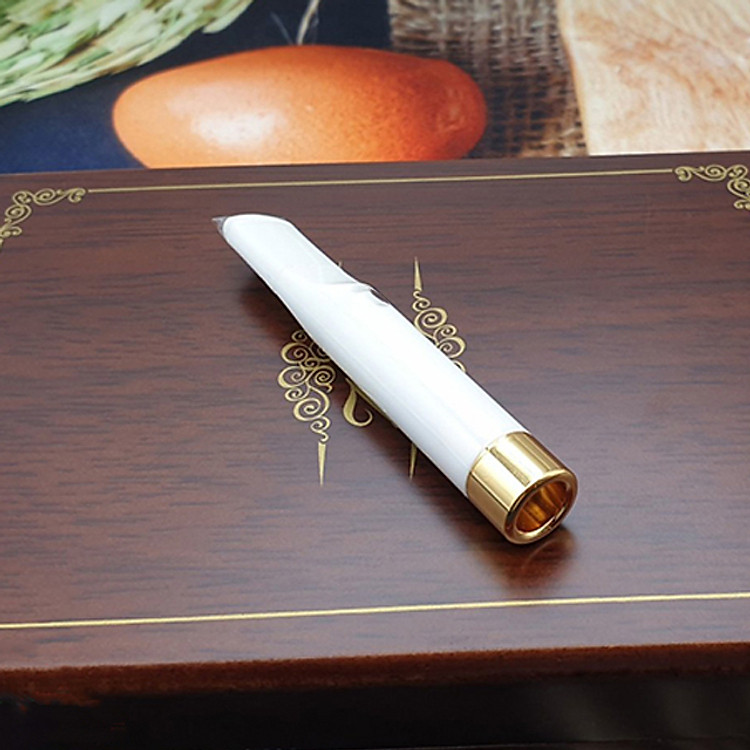 Tẩu Lọc Cầm Tay ZB-310 Vỏ Ngọc Đá Trắng Cao Cấp - Ảnh 3