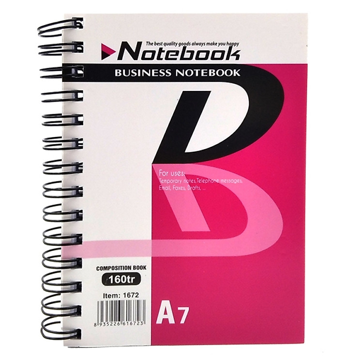 Sổ Lò Xo Business Devyt A7 (160 trang)