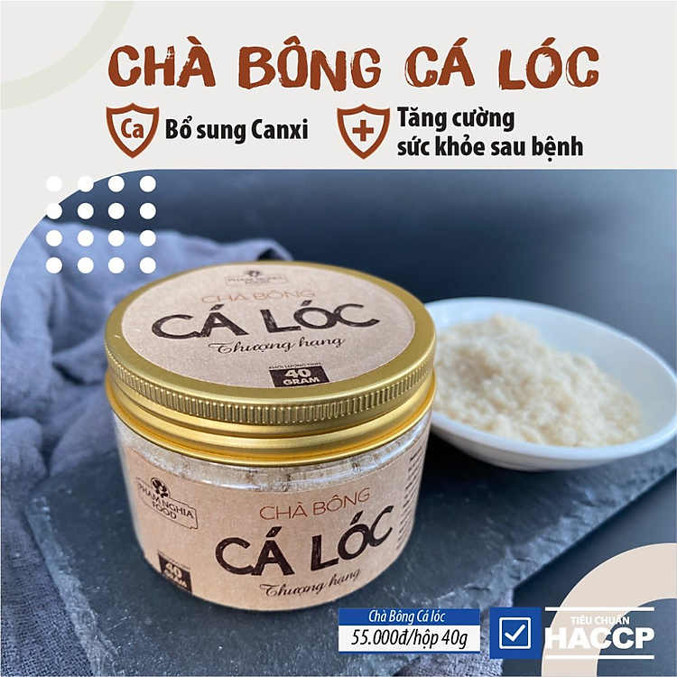 Mua Chà bông cá lóc thượng hạng 40gr Đảm bảo Giá tốt - Hình ảnh 3