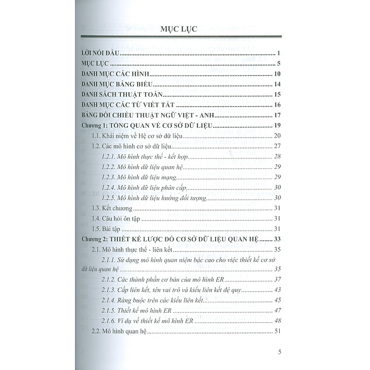 Giáo Trình Cơ Sở Dữ Liệu Quan Hệ - Lý Thuyết Và Áp Dụng - Ảnh 5