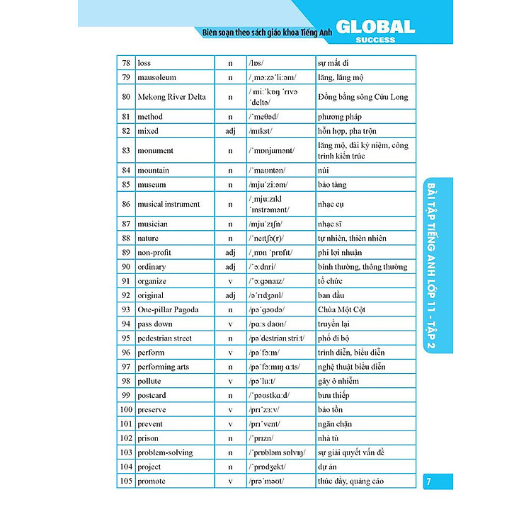 Global Success - Bài Tập Tiếng Anh Lớp 11 - Tập 2 (Có Đáp Án) - Ảnh 2