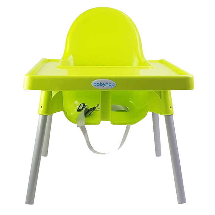Ghế Ăn Trẻ Em Glosby Babyhop BH-501GA– Xanh lá - Chân Điều Chỉnh