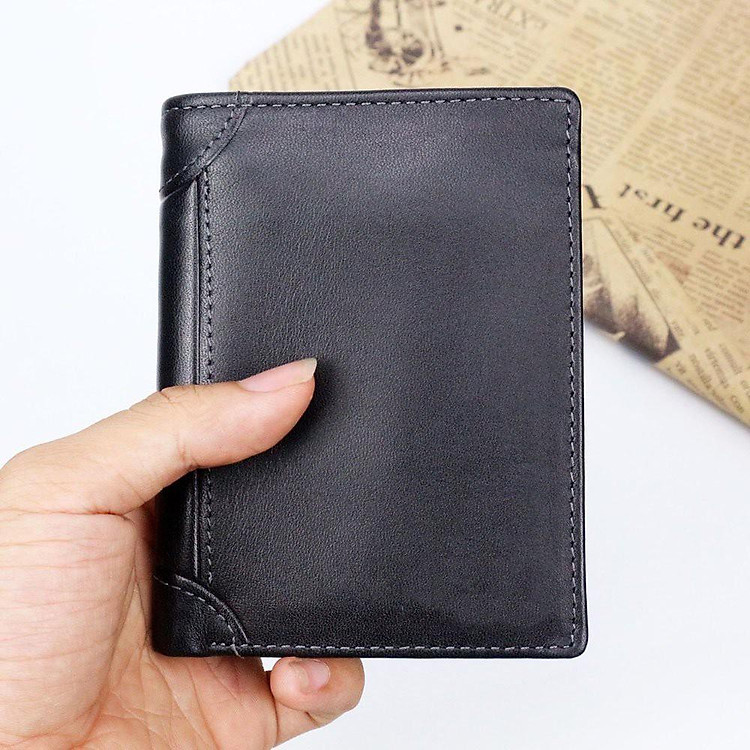 Ví da nam dáng đứng cao cấp, Bóp Da Nam SIÊU CHẤT Full Da Bò Xịn (BH - 24 tháng)