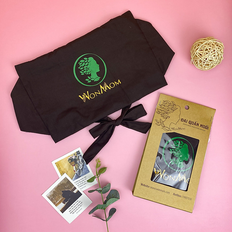 Combo 2 đai quấn muối cotton Wonmom Giá rẻ - Hình ảnh 4