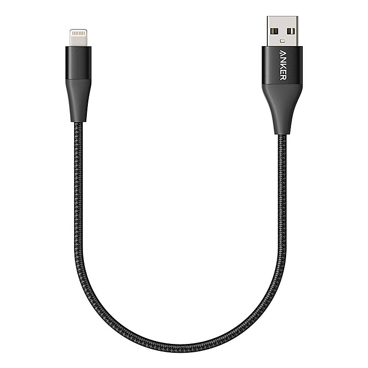 Dây Cáp Sạc Lightning Cho iPhone Anker PowerLine+ II A8451 0.3m - Hàng Chính Hãng