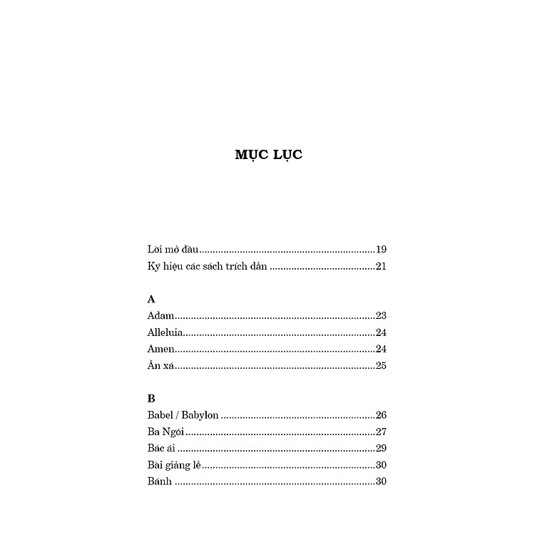 TỪ NGỮ GIẢN LƯỢC – Tìm Hiểu Đức Tin – Giáo Lý – Phụng Vụ - Ảnh 2