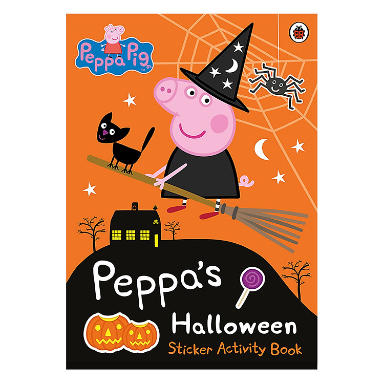 Sách Peppa Pig: Peppa's Halloween Sticker Activity Book