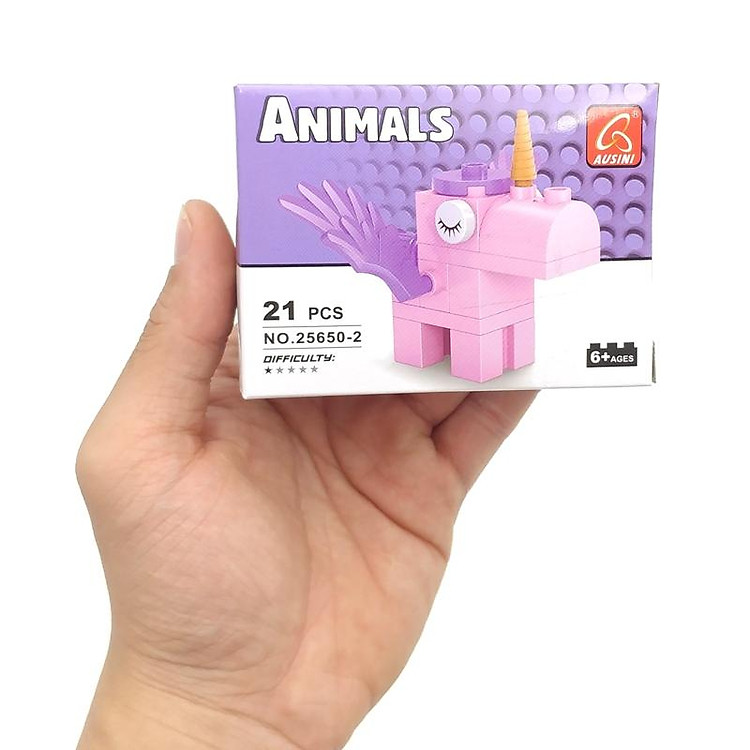 Đồ Chơi Lắp Ráp Ausini 25650-2 Kỳ Lân Chính hãng Ưu đãi - Hình ảnh 4