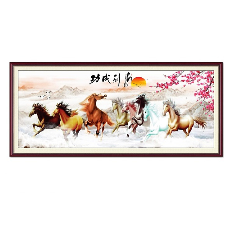 Decal phong thủy Mã đáo thành công LunaTM-0191B