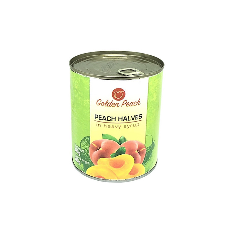 Đào Ngâm Golden Peach 820g - Nhập Khẩu Hy Lạp
