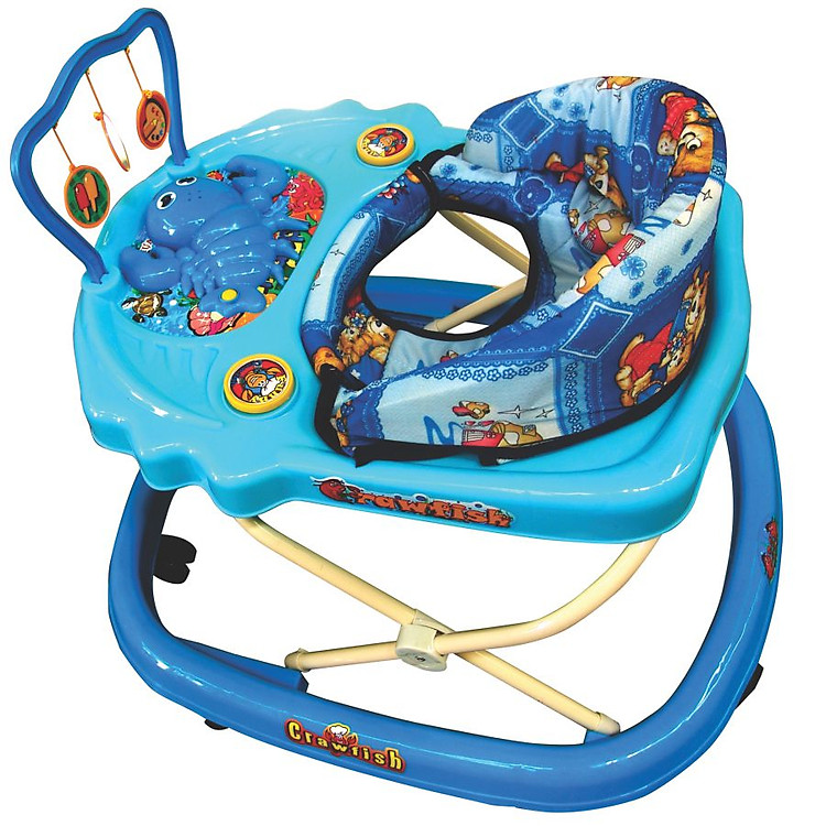 Xe Tập Đi Nhựa Chợ Lớn L3 Con Tôm (Có nhạc) - Dành Cho Bé Từ 6 - 12 Tháng - M1390B-XTĐ - Giao màu ngẫu nhiên