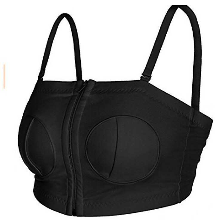 Áo rãnh tay để mẹ hút sữa cho bé kèm dây đeo - Tặng 01 bình ủ sữa đơn