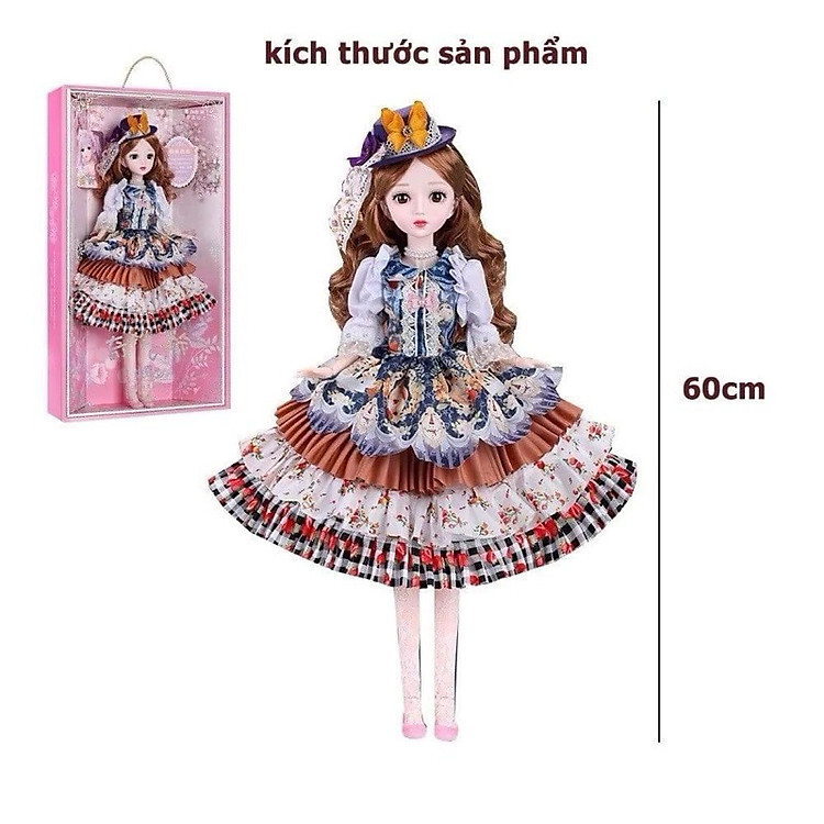 Mua Búp Bê Barbie Elsa 60cm Cao Cấp Chính hãng Ưu đãi - Hình ảnh 3