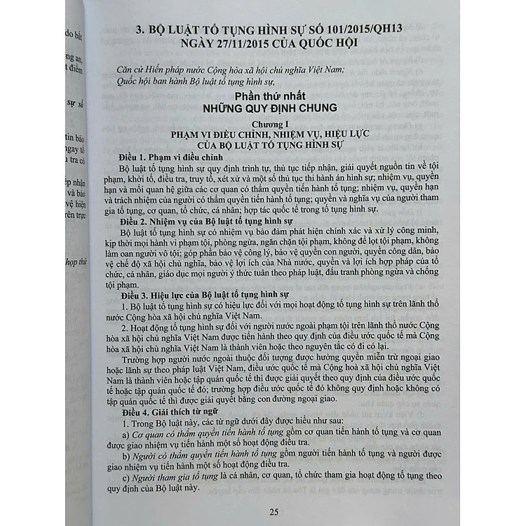 Bộ Luật Tố Tụng Hình Sự năm 2015 sửa đổi, bổ sung năm 2021, 2025 và Các Văn Bản Hướng Dẫn Thi Hành (V2594D) - Ảnh 6