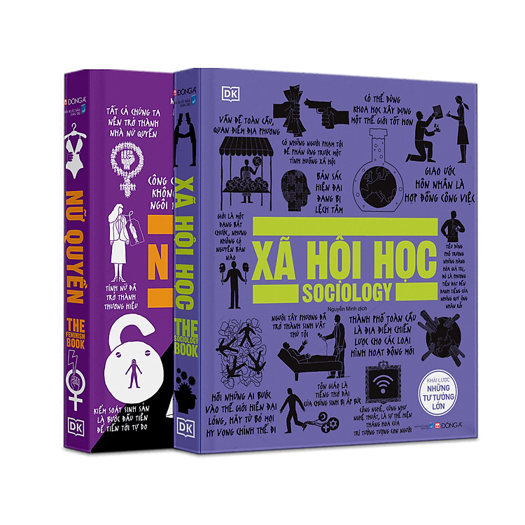 Combo 2 cuốn Khái Lược Những Tư Tưởng Lớn (Combo của 2 quyển Nữ Quyền, Xã Hội Học)