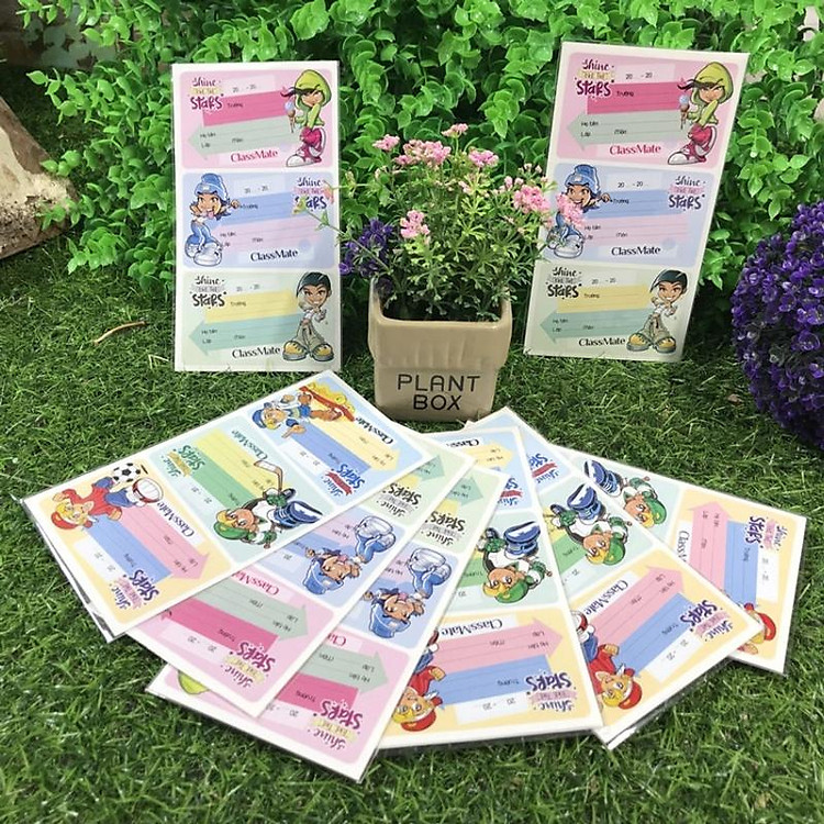 Nhãn Vở Classmate Be Cool CL-NT224 (15 nhãn) - Ảnh 5