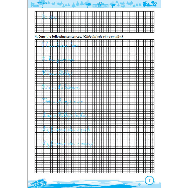 Tập viết tiếng Anh 4 - Ảnh 5