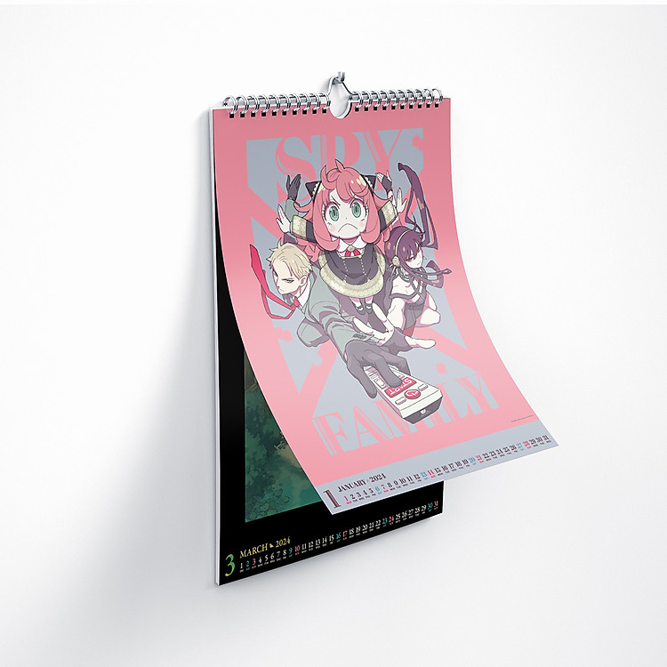 Lịch Treo Tường SPY X FAMILY 2024 - Ảnh 2