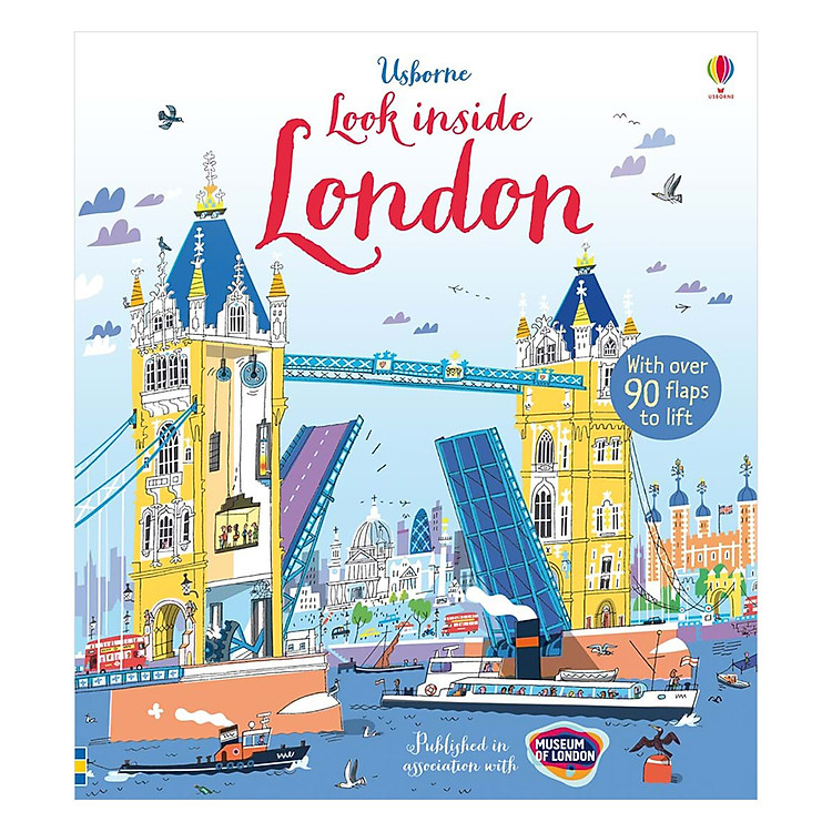 Tương Tác Tiếng Anh – Usborne Look Inside London