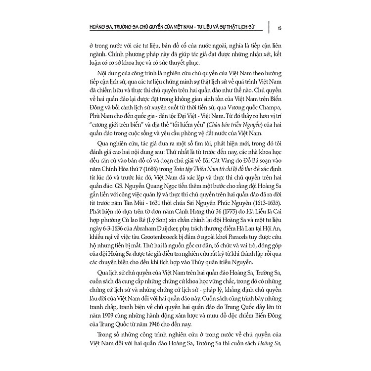 HOÀNG SA, TRƯỜNG SA CHỦ QUYỀN CỦA VIỆT NAM - Tư Liệu Và Sự Thật Lịch Sử - Ảnh 3