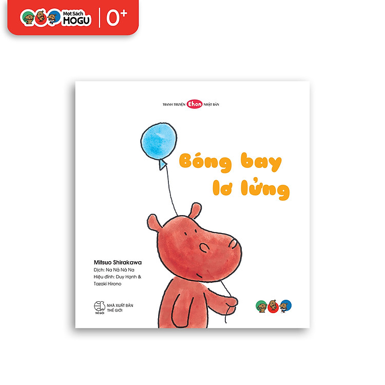 Truyện Ehon bé 1-2-3 tuổi – Bóng bay lơ lửng