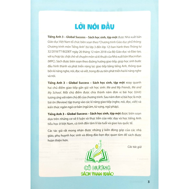 Tiếng Anh 3 - Global Success - Tập 1+2 - Ảnh 2