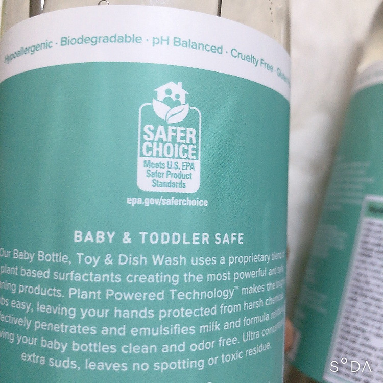 Nước rửa bình Berkley Green 739ml Chính hãng Giá tốt - Hình ảnh 5