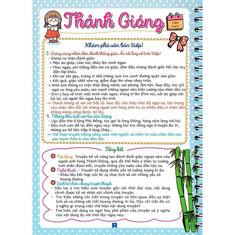 Sổ Tay Notebook Ngữ Văn 6 - Bám Sát SGK Chân Trời Sáng Tạo - Ảnh 4