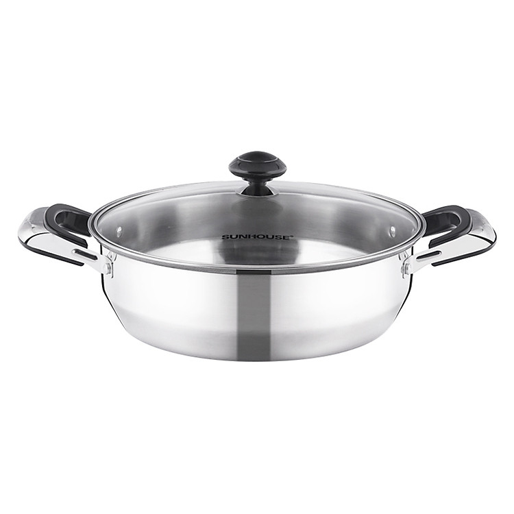 Nồi Lẩu inox 1 Đáy Sunhouse SHL26