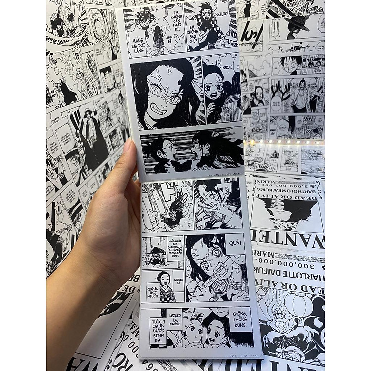 Truyện Tranh Dán Tường One Piece - Naruto - Dragon Ball (50 miếng) - Ảnh 6