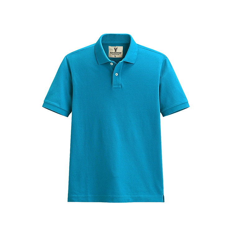 Áo thun nam Polo cổ bẻ PiGo chuẩn phong cách AB19 (Xanh da trời)