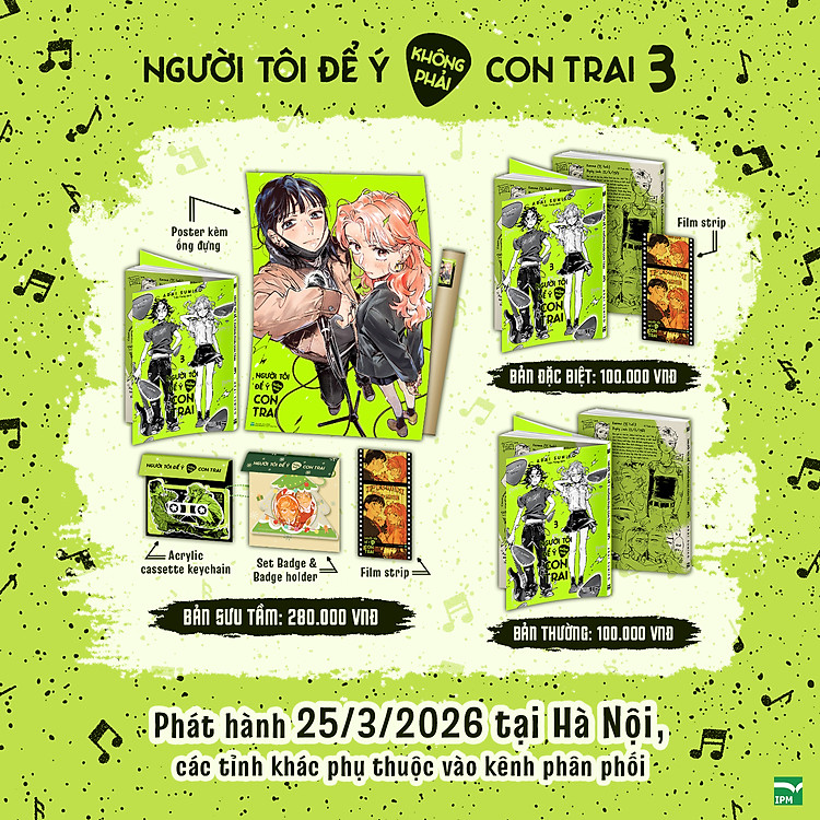 Truyện tranh Người Tôi Để Ý Không Phải Con Trai - Chang Book