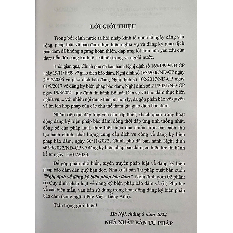 Nghị Định Về Đăng Ký Biện Pháp Bảo Đảm - Ảnh 3
