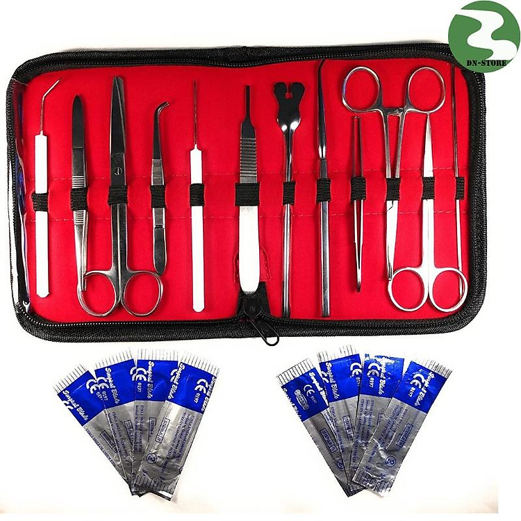 Bộ tiểu phẫu thuật, tập khâu da hàng chính hãng TP13
